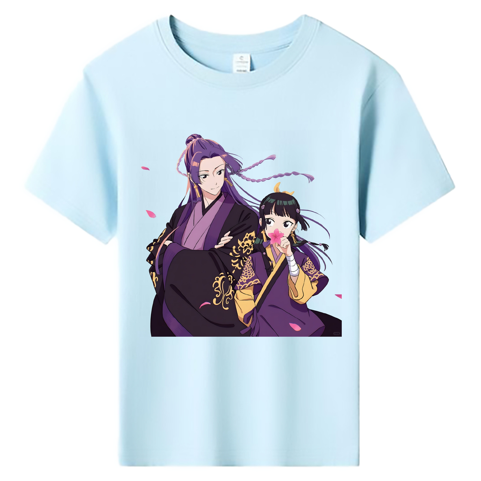 （画像用） 薬屋のひとりごと The Apothecary Diaries 綿100％キッズTシャツ（フロントプリント）
